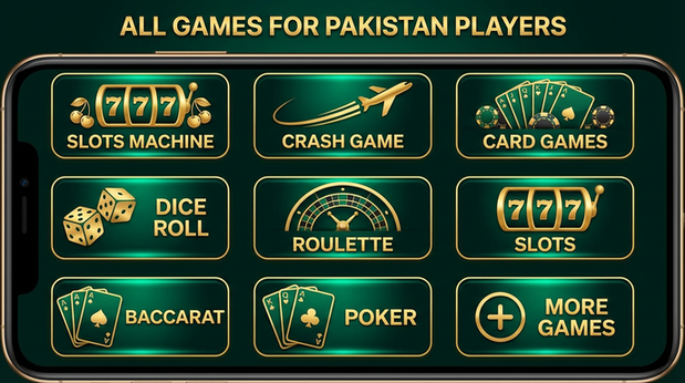 Main screen of SixGame games page for PK players